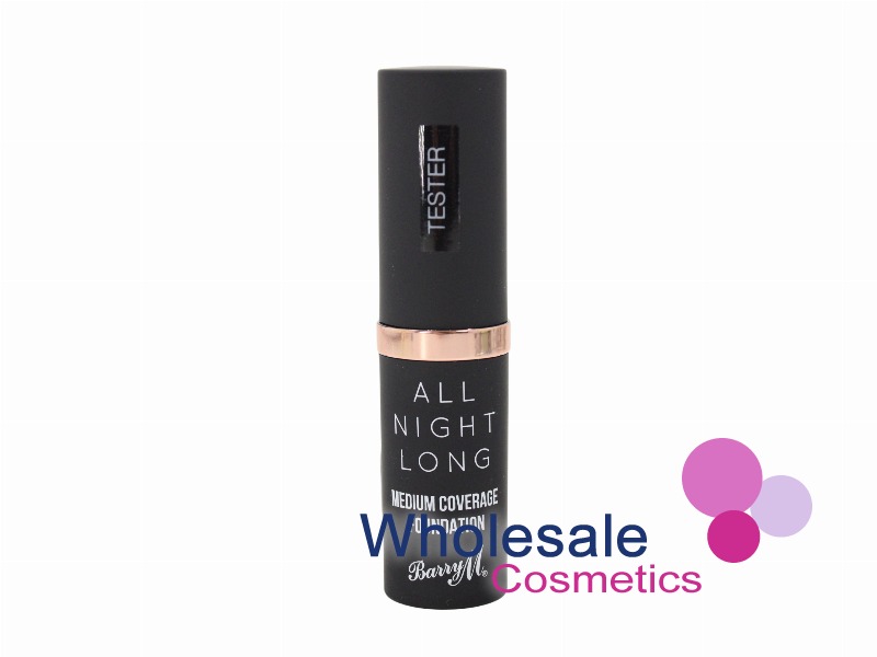 12 x Barry M All Night Long Medium Coverage Foundation - 7 FUDGE
